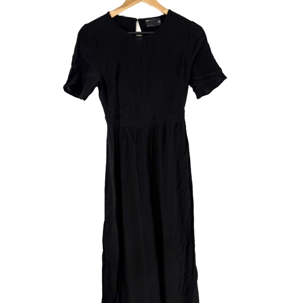 ASOS DESIGN Black Cutout Jumper | Short Sleeve | Size 6